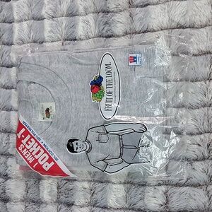 Vintage 1987 Fruit of the Loom Medium Gray Men's Pocket Tee